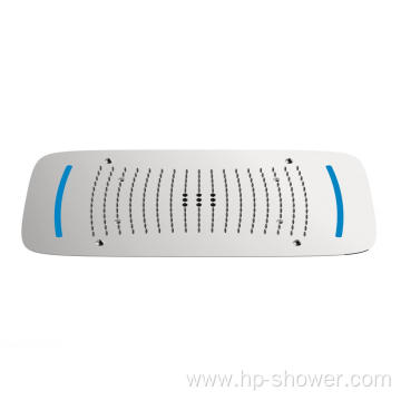 LED shower heads with illumination